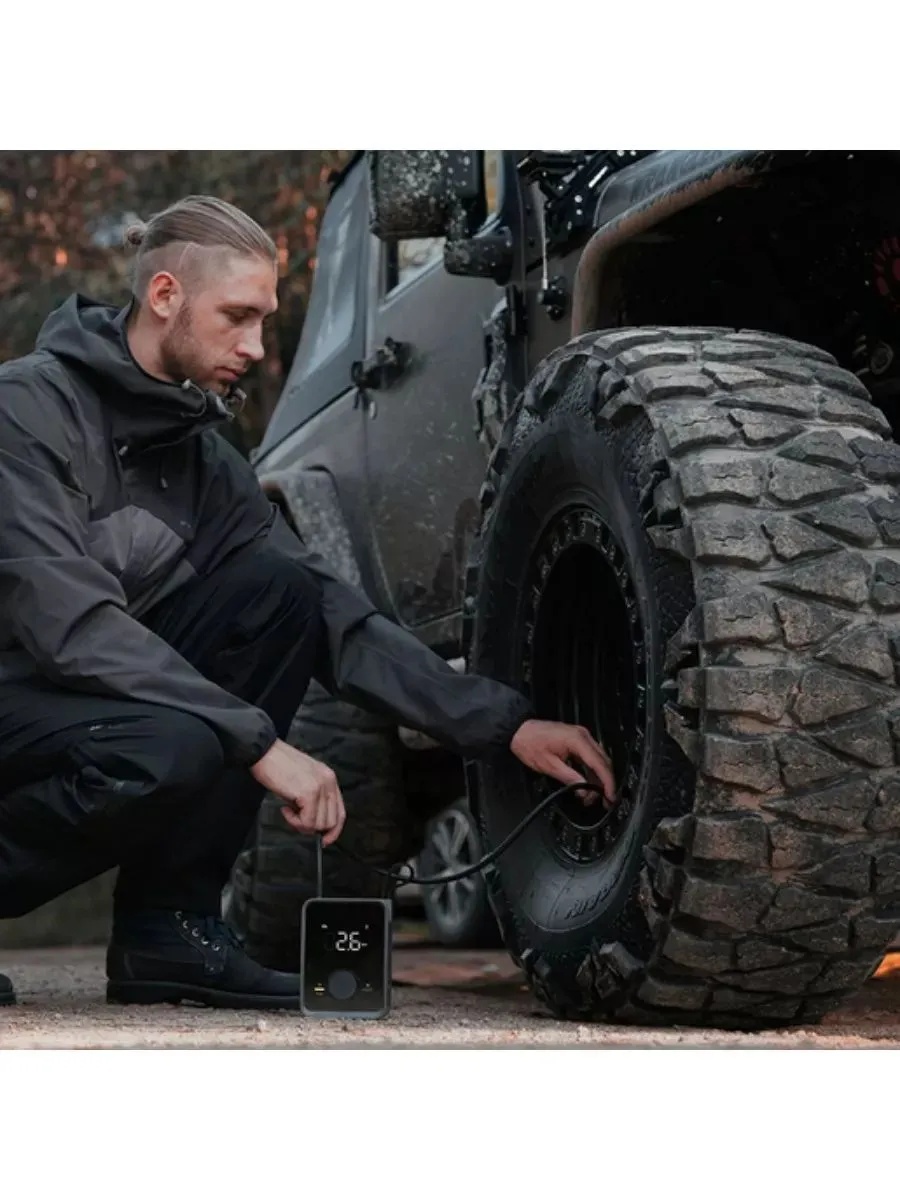 Автомобильный компрессор HOTO Air Pump Pro