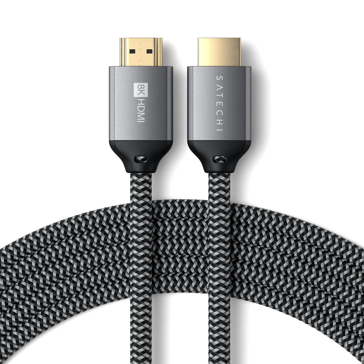 Кабель Satechi 8K ULTRA HD HDMI 2.1 (2 м, серый космос)