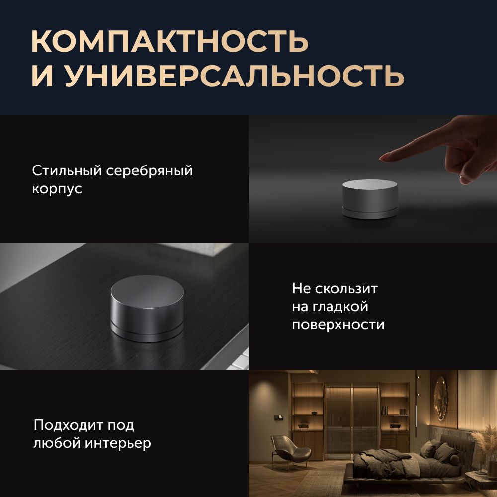 Поворотная панель Yeelight Pro M20 (беспроводная, 1 кнопка +  поворотная панель)