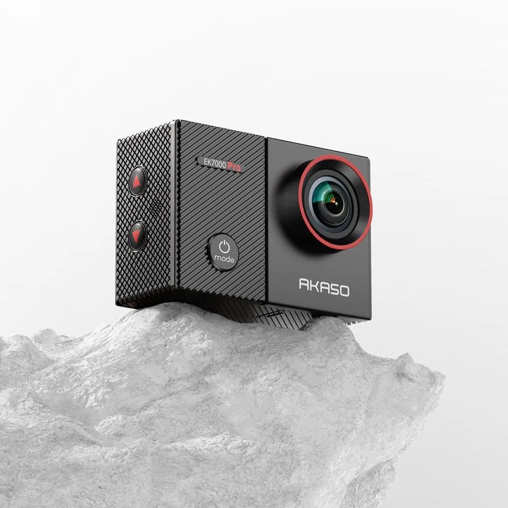 Экшн-камера AKASO EK7000 PRO (USB Type-C, черный)