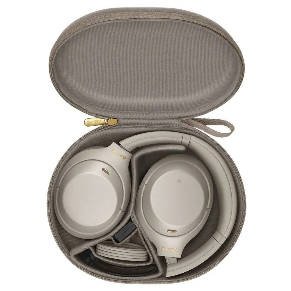 Беспроводные наушники SONY WH-1000XM4 (серебристый)