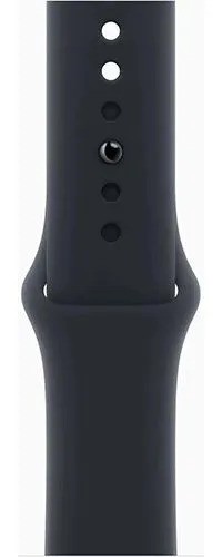 Умные часы Apple Watch Series 9 GPS Midnight Aluminium Case with Midnight Sport Band (41mm, M/L, черный)