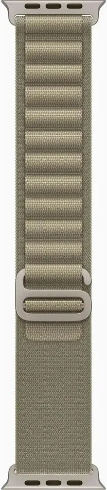 Умные часы Apple Watch Ultra 2 GPS + Cellular Titanium Case with Olive Alpine Loop (49mm, S, оливковый)
