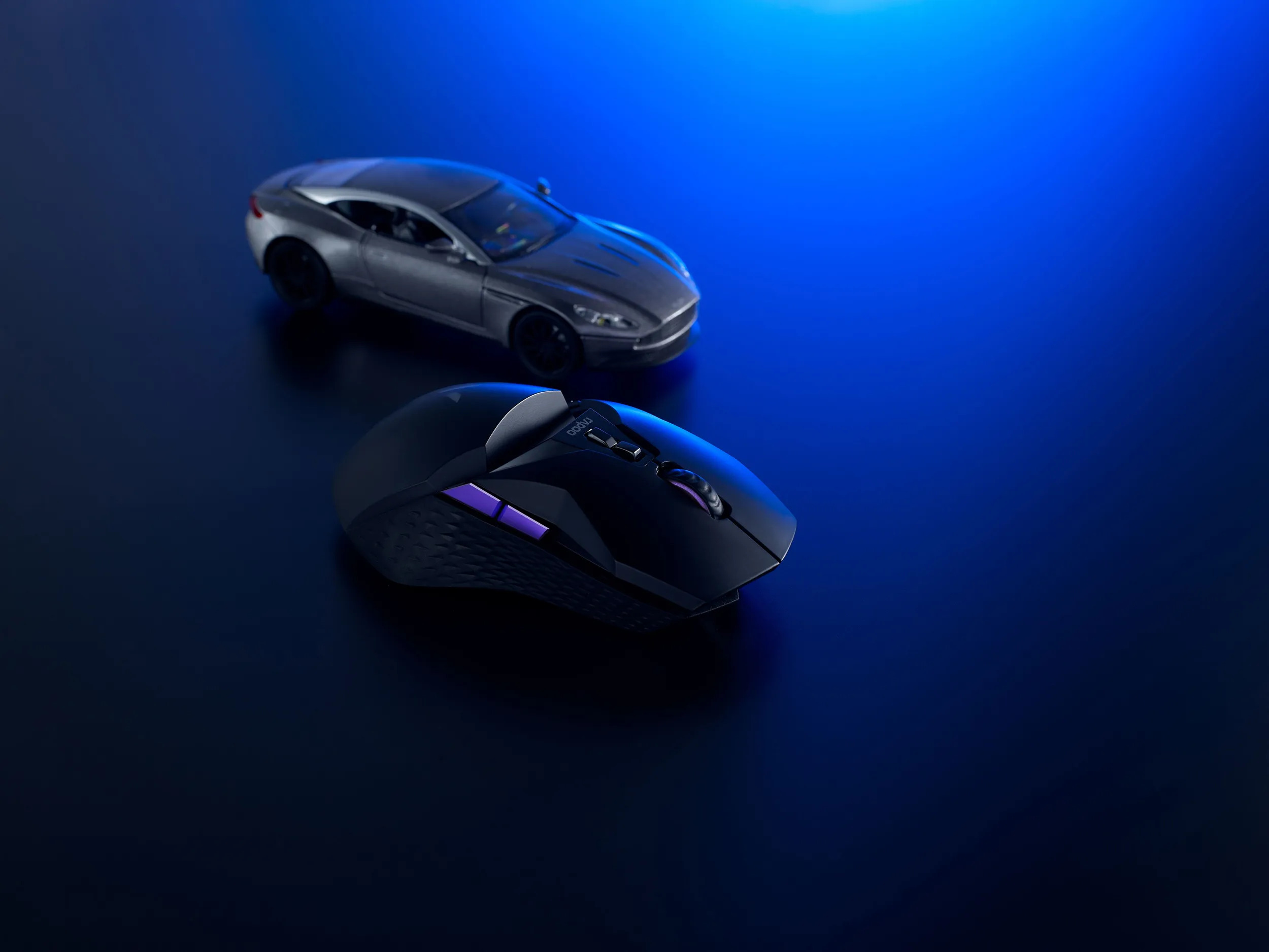 Проводная/беспроводная мышь Rapoo VT950Pro (черный)