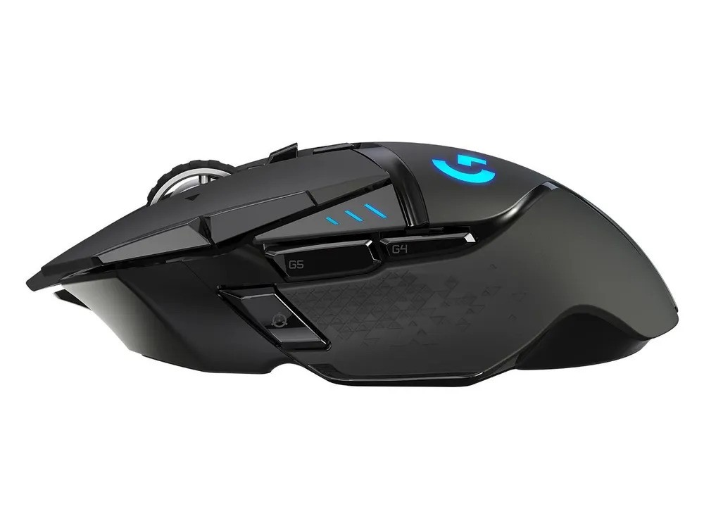 Мышь игровая беспроводная Logitech G502 LIGHTSPEED (черный)