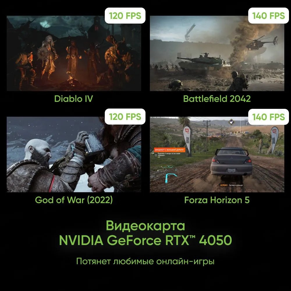 Игровой ноутбук Acer Nitro AN16-41-R142 (16'', черный)