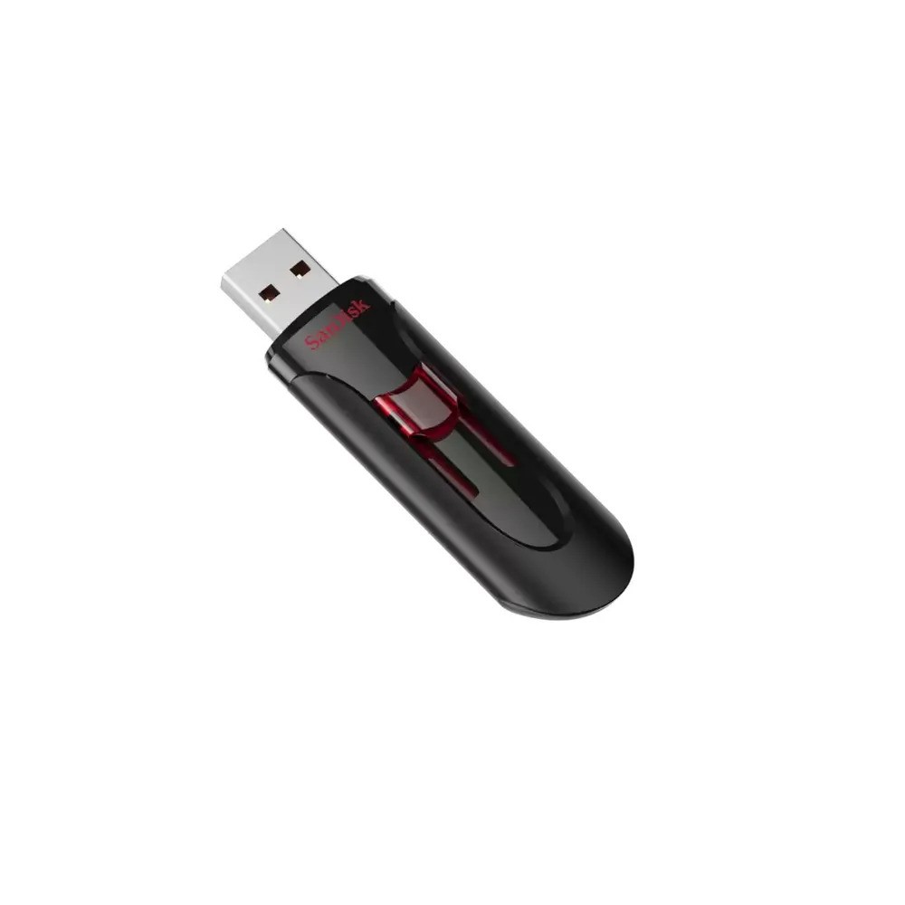 Флеш-накопитель SanDisk Cruzer Glide (64 ГБ, черный)