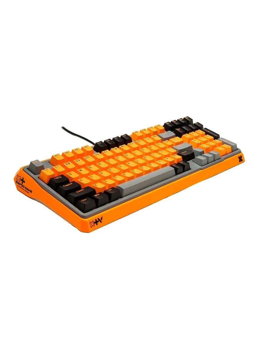 Игровая механическая клавиатура Rapoo ESK750-98 (проводная, оранжевый)