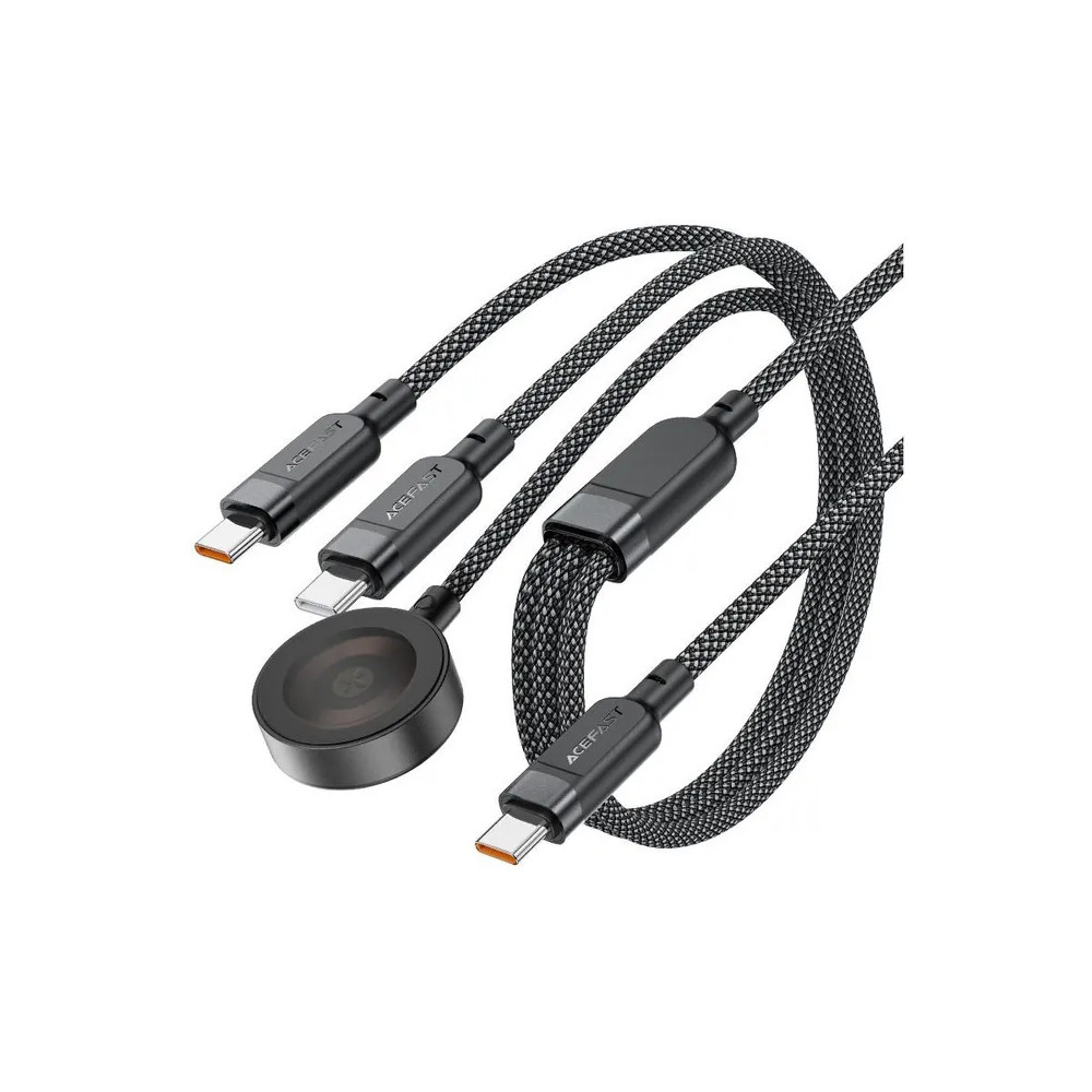 Кабель ACEFAST C6-11 USB-C 3-In-1 100W (черный)