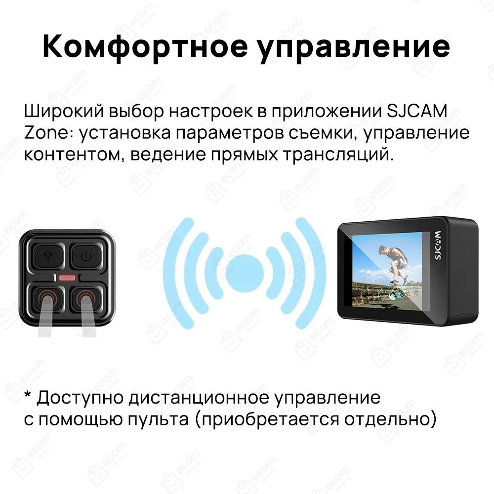 Экшн-камера SJCAM SJ11 ACTIVE (черный)