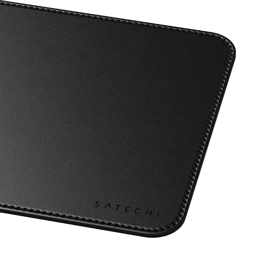 Коврик для мыши Satechi Vegan-Leather Premium Desk Mat (черный)