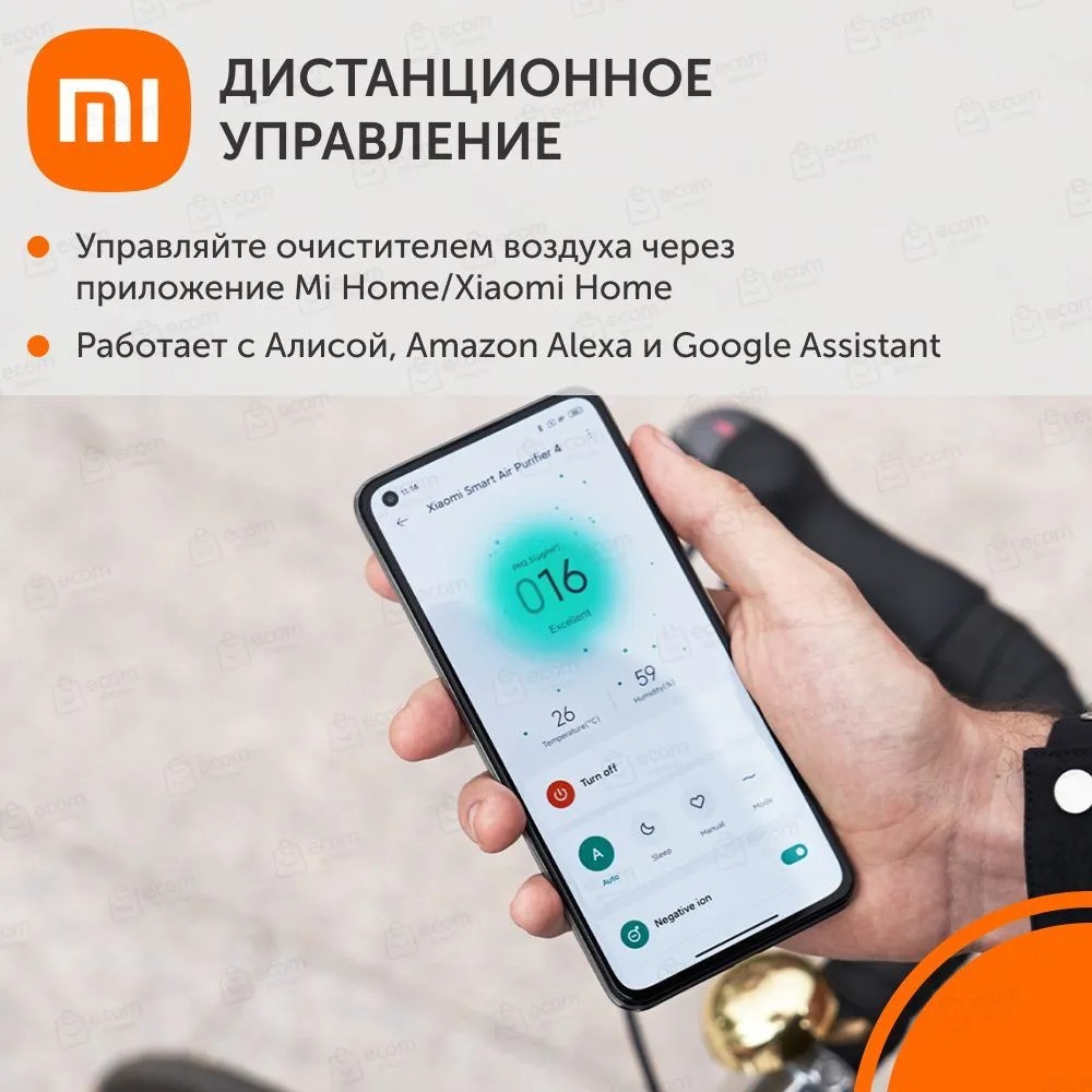 Очиститель воздуха Xiaomi Smart Air Purifier 4 (белый)