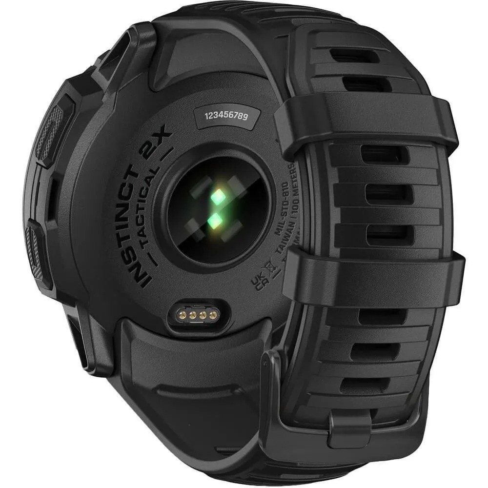 Умные часы Garmin Instinct 2X Solar Tactical Edition (черный)