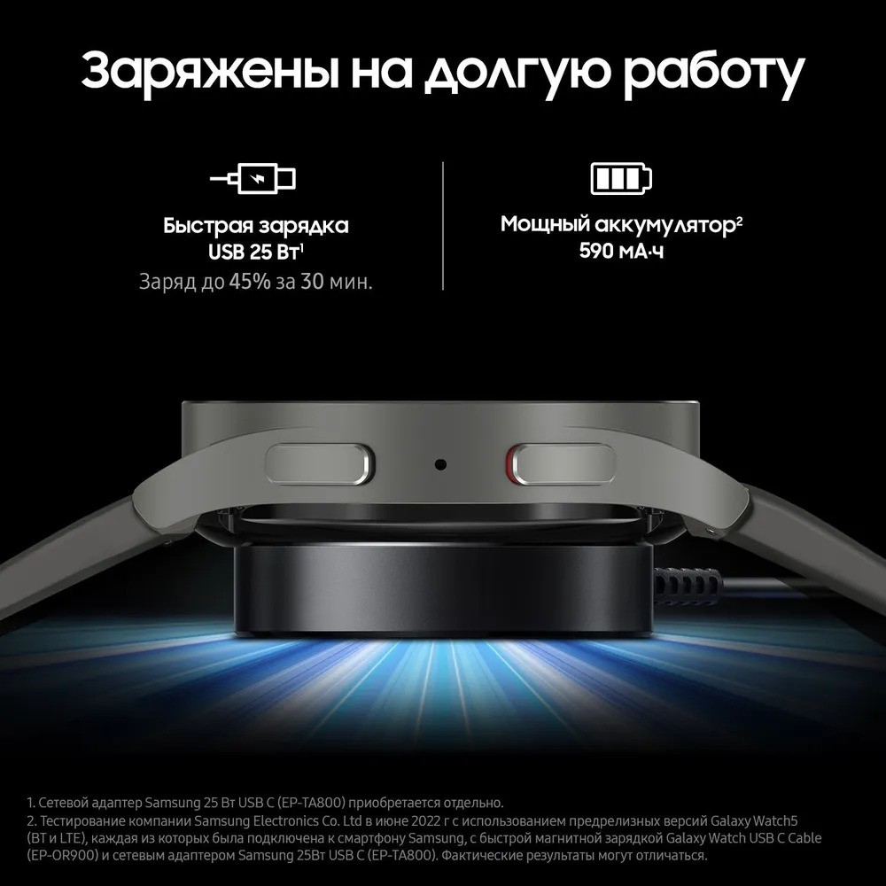 Умные часы Samsung Galaxy Watch5 Pro (серый)