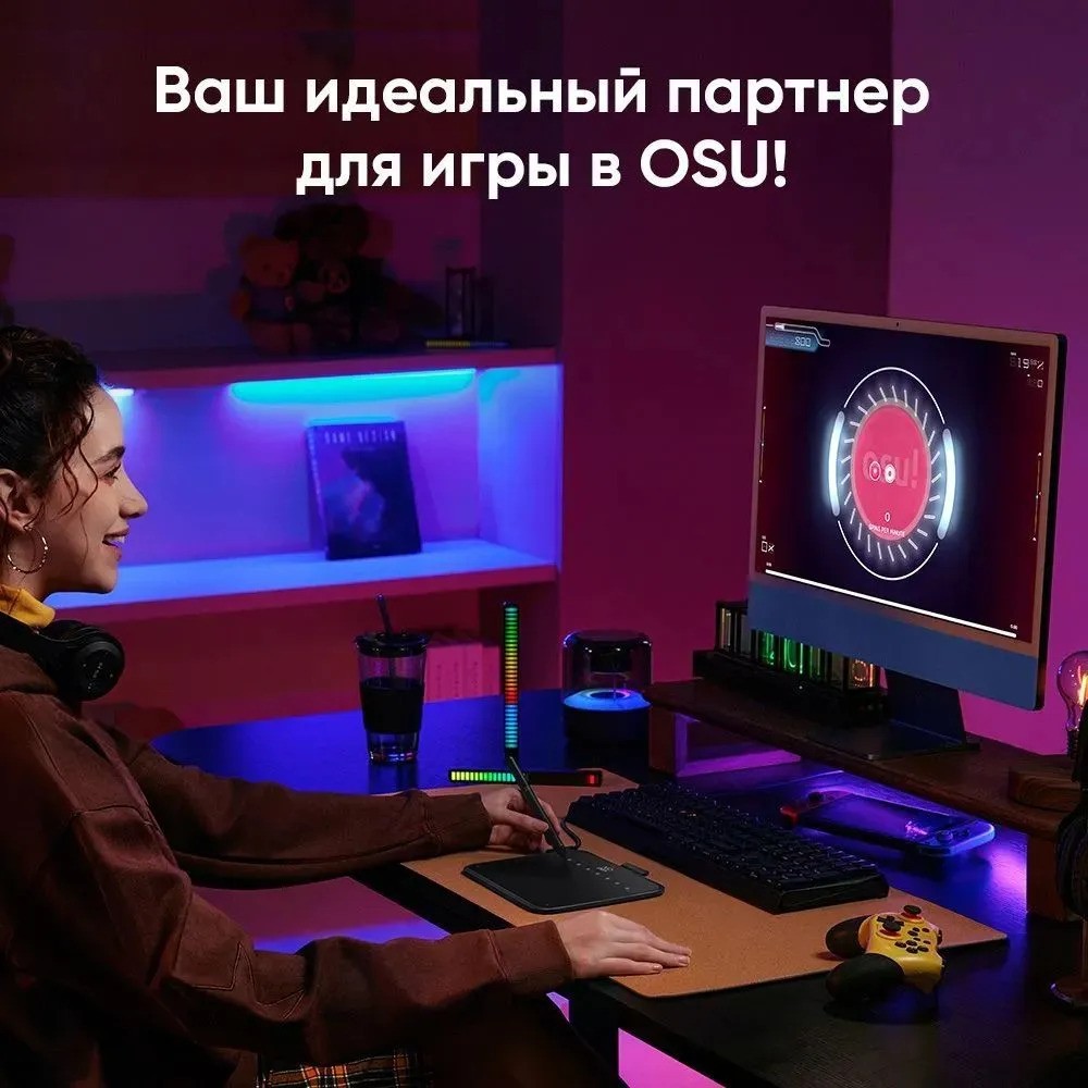 Графический планшет XPPen Deco 640 (черный)