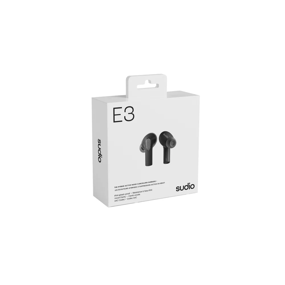 Беспроводные наушники Sudio E3 (черный)