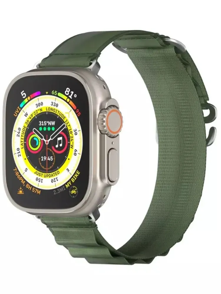 Ремешок для часов SwitchEasy Active Sport Watch Loop (для Apple Watch, зеленый)