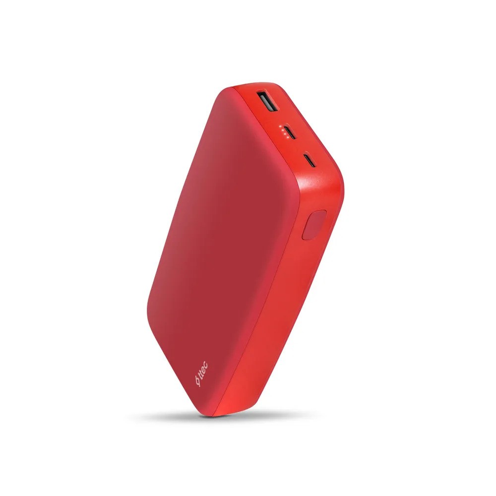 Внешний аккумулятор TTEC ChargeUp 20000mAh Powerbank (красный)