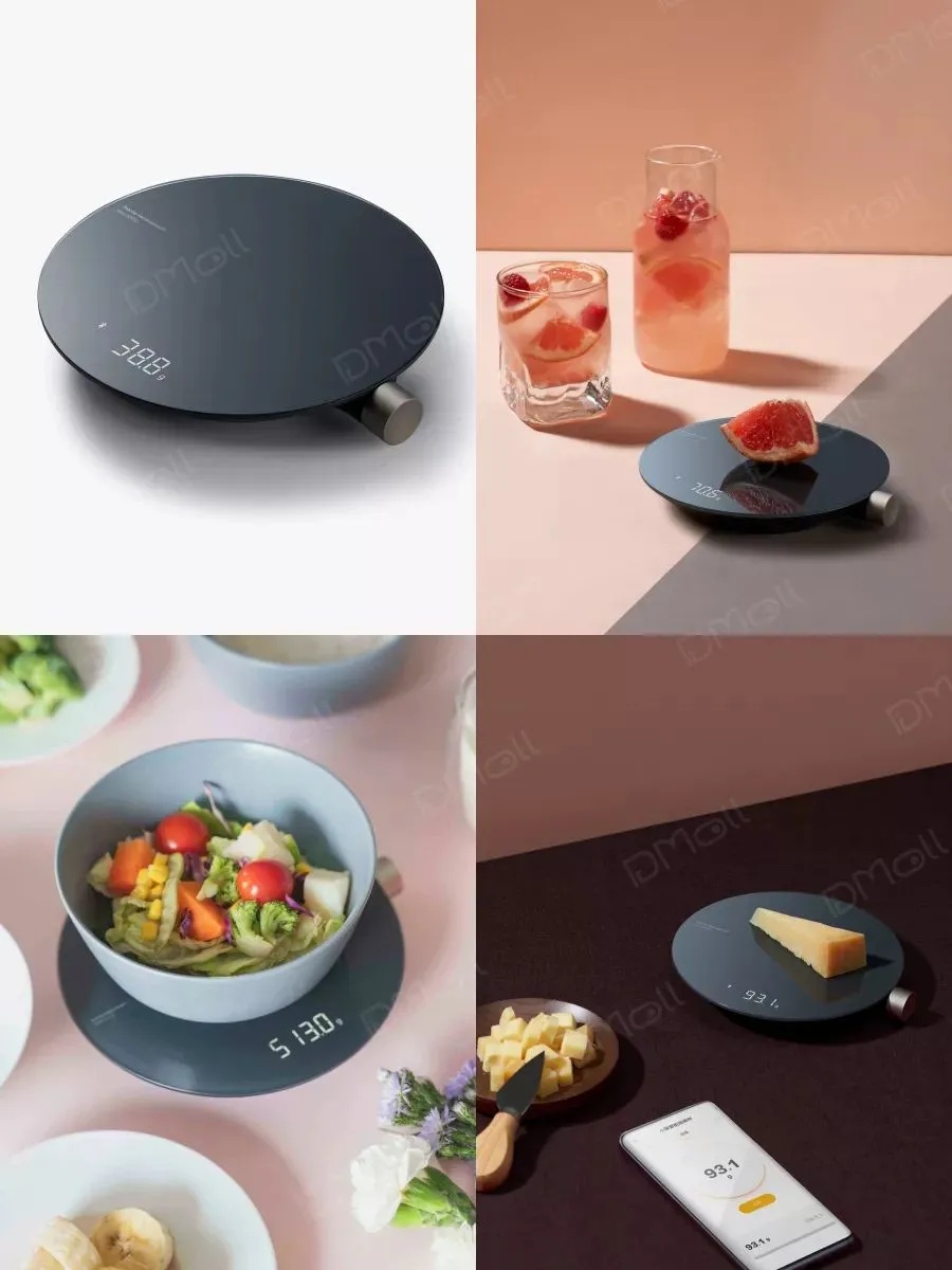 Умные кухонные весы HOTO Smart Kitchen Scale (черный)