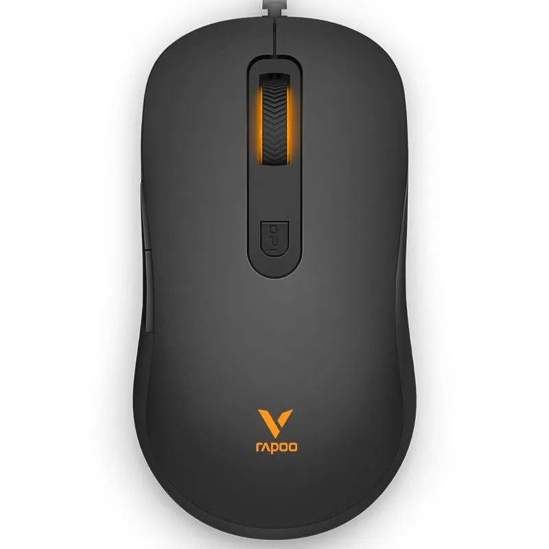 Проводная мышь Rapoo V16RGB (черный)