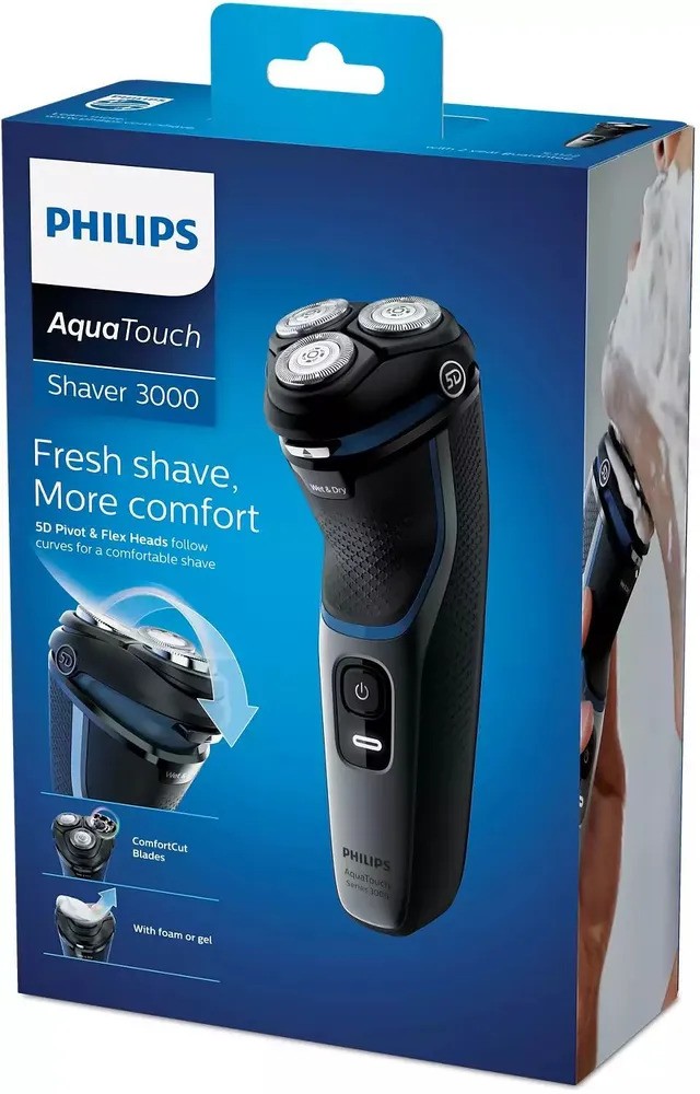 Электробритва Philips S3122/51 (черный/серый)