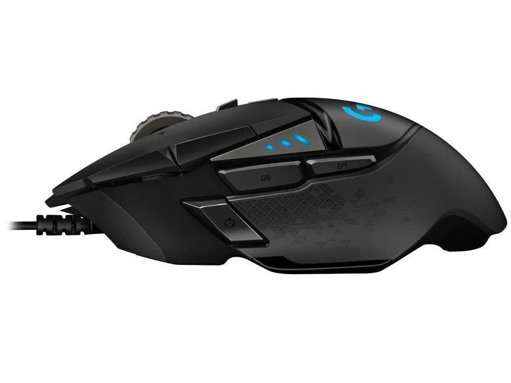 Мышь игровая проводная Logitech G502 HERO (черный)