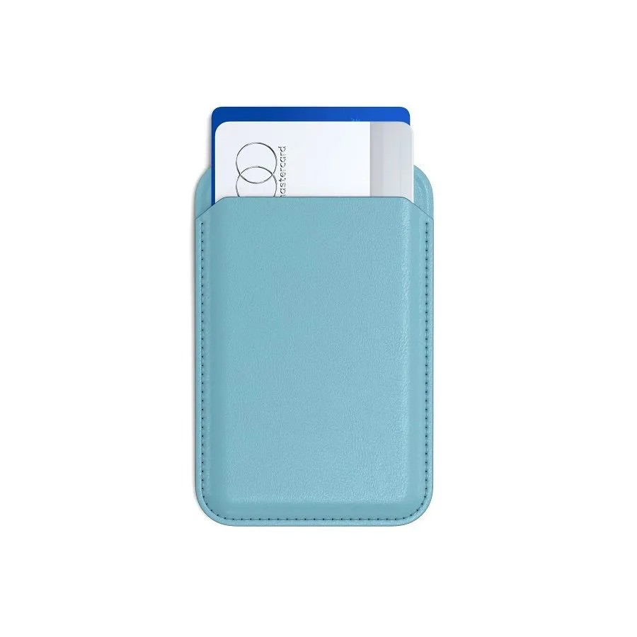 Кошелек-подставка Satechi Magnetic Wallet Stand Magsafe Compatible (голубой)