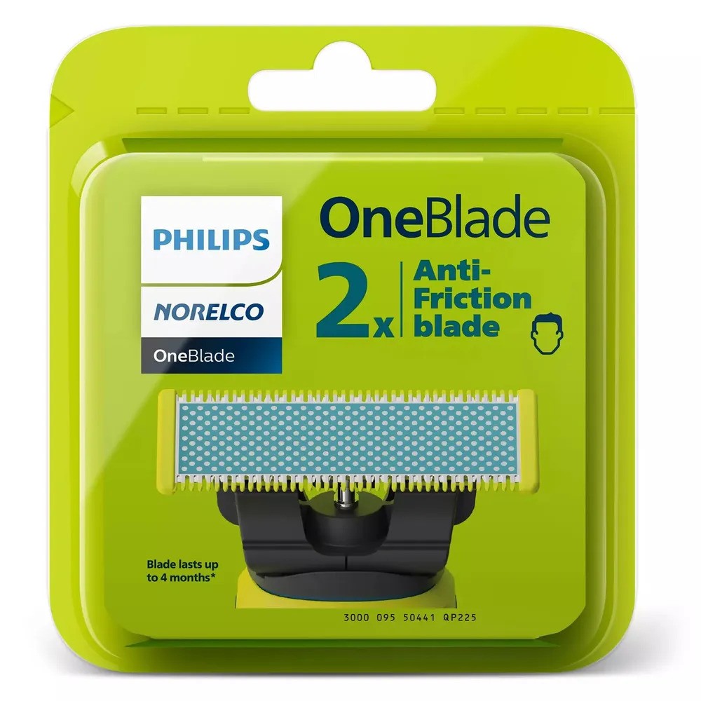 Сменные лезвия Philips Norelco OneBlade QP225/80 (2 шт)