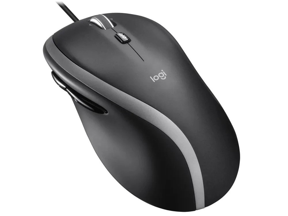 Мышь проводная Logitech M500S (черный)