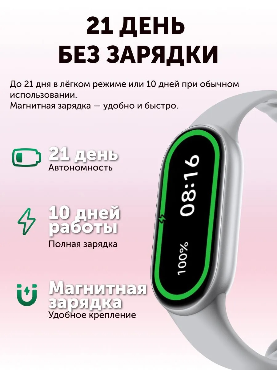 Фитнес-браслет Xiaomi Smart Band 11 (черный)