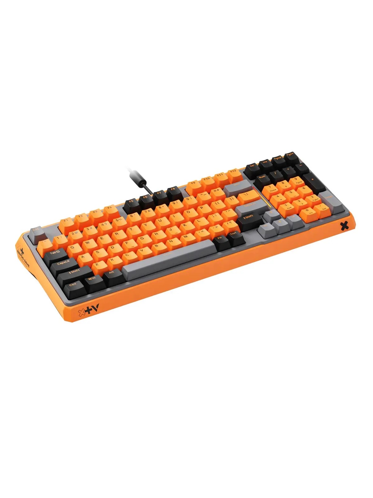 Игровая механическая клавиатура Rapoo ESK750-98 (проводная, оранжевый)