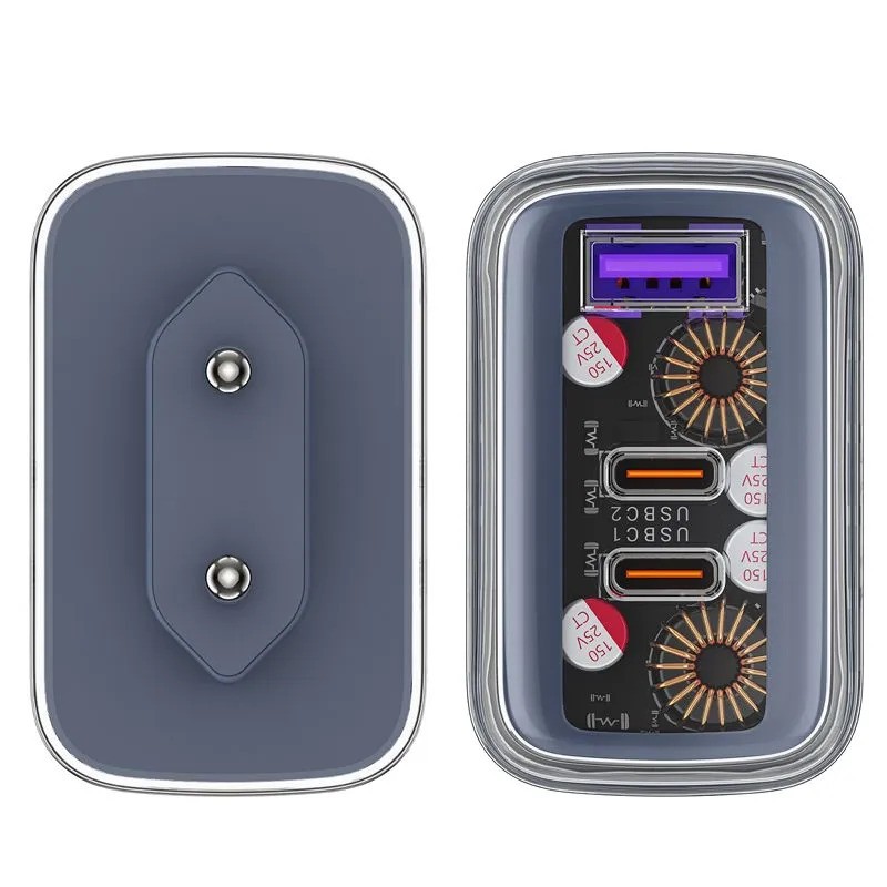 Сетевое зарядное устройство ACEFAST A45 (серый)