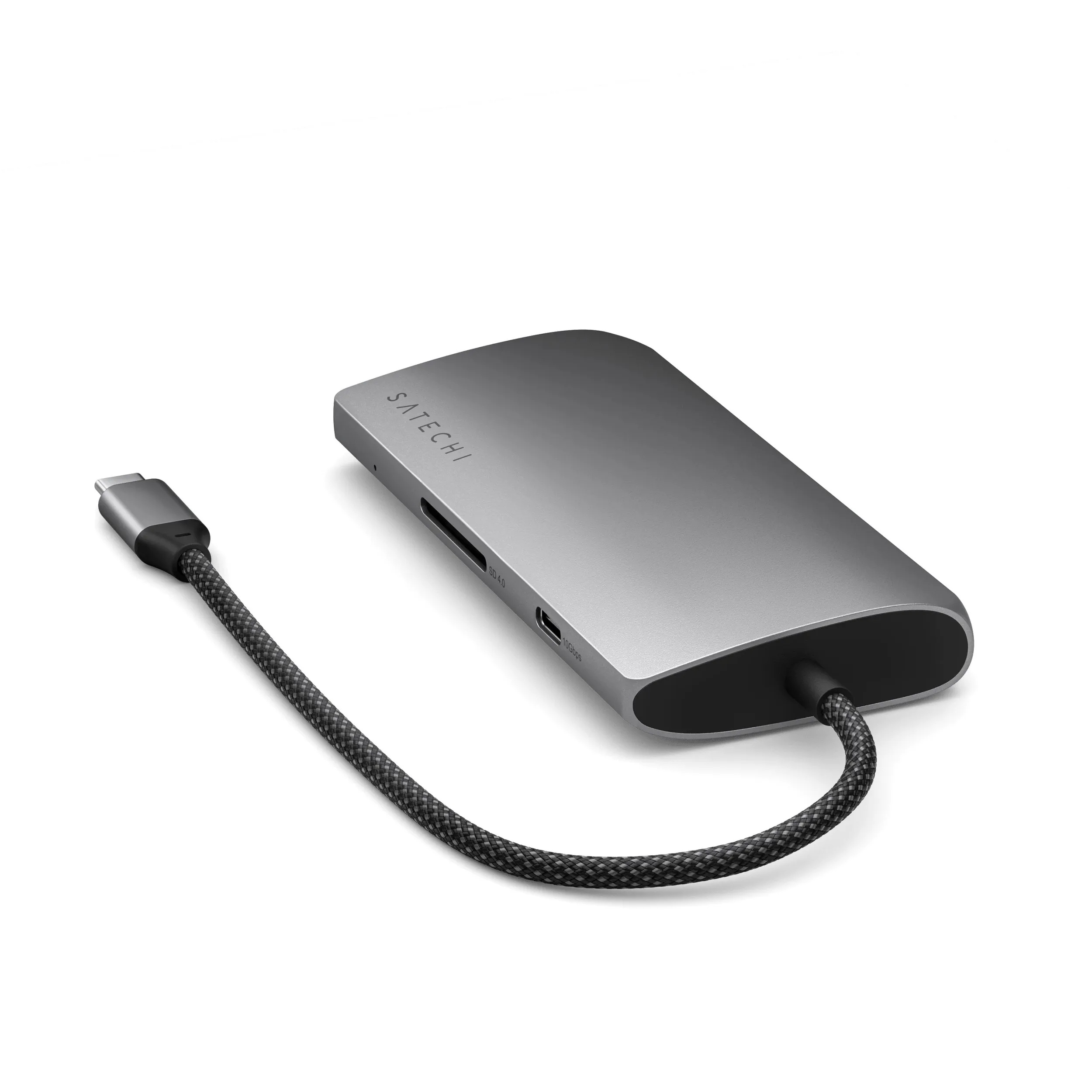Адаптер Satechi USB-C Multiport Adapter 8K with Ethernet V3 (серый космос)