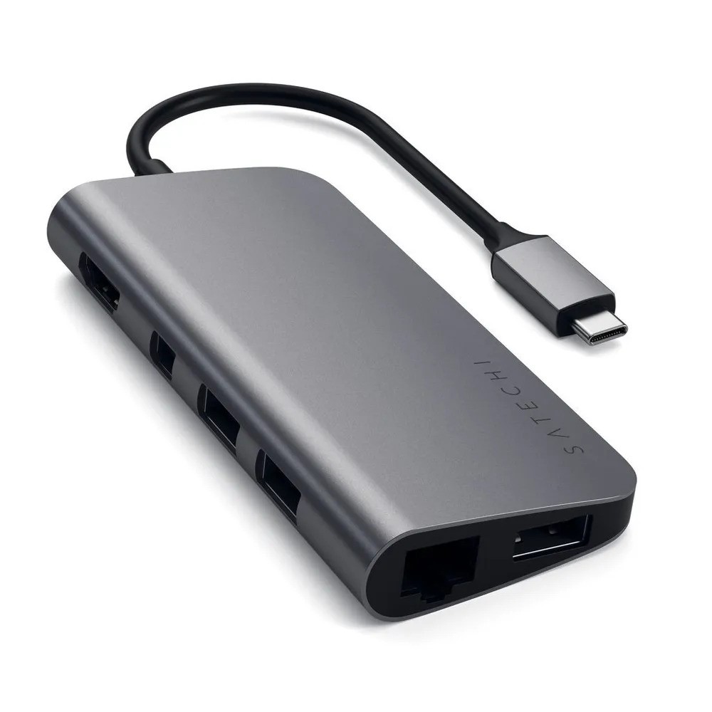USB-адаптер Satechi Aluminum Type-C Multimedia Adapter (серый)