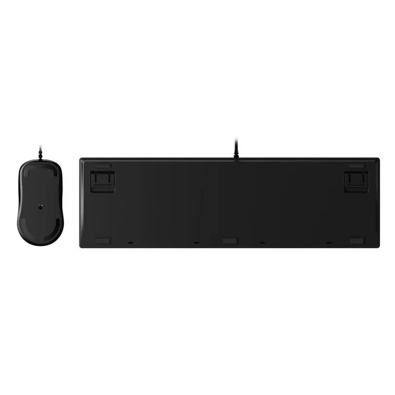 Игровой проводной механический комплект клавиатура+мышь Rapoo V150S (черный)