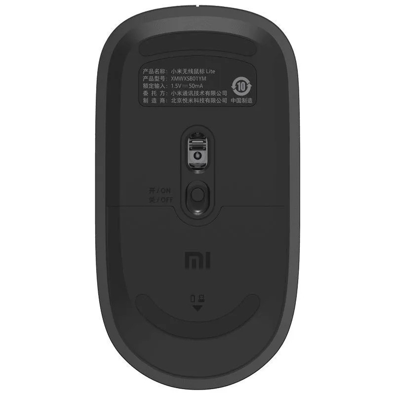 Беспроводная мышь Xiaomi Wireless Mouse Lite (черный)