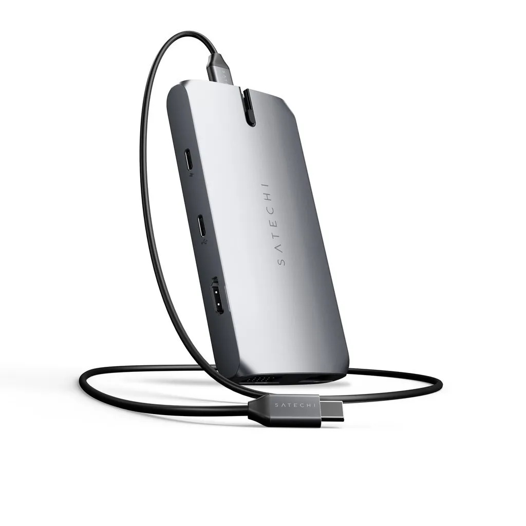 Адаптер Satechi Type-C On-the-Go Multiport Adapter (серый)