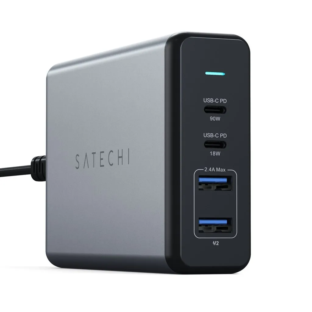 Зарядное устройство Satechi 108W Pro Type-C PD (серый)