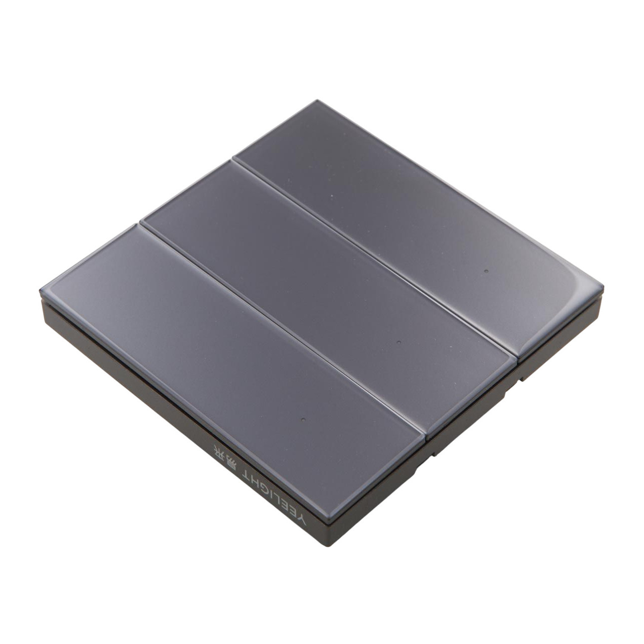 Выключатель Yeelight Pro S21 (N L, проводной, 3 клавиши, серый)