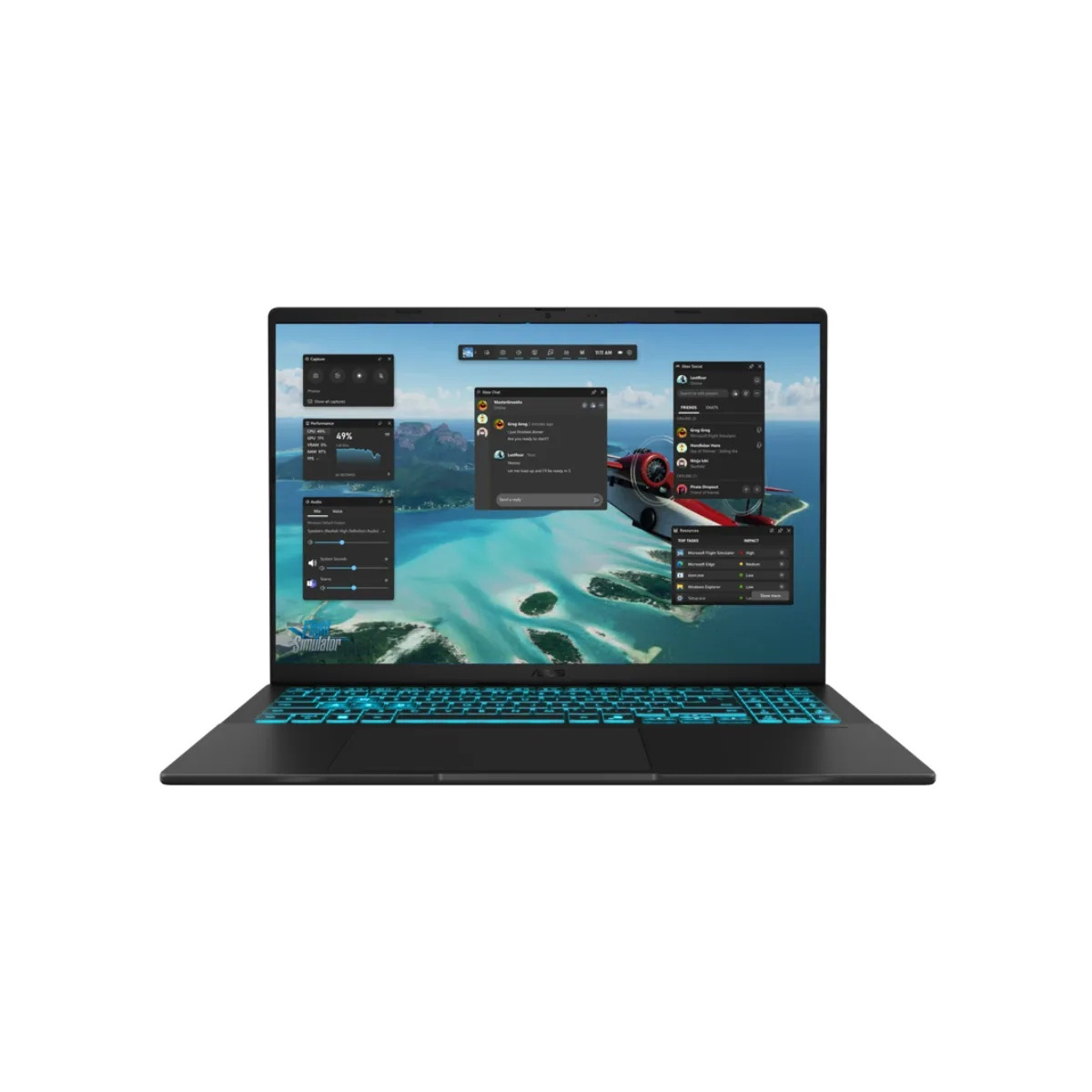 Ноутбук ASUS V3607VP-RP031 (16'', черный)