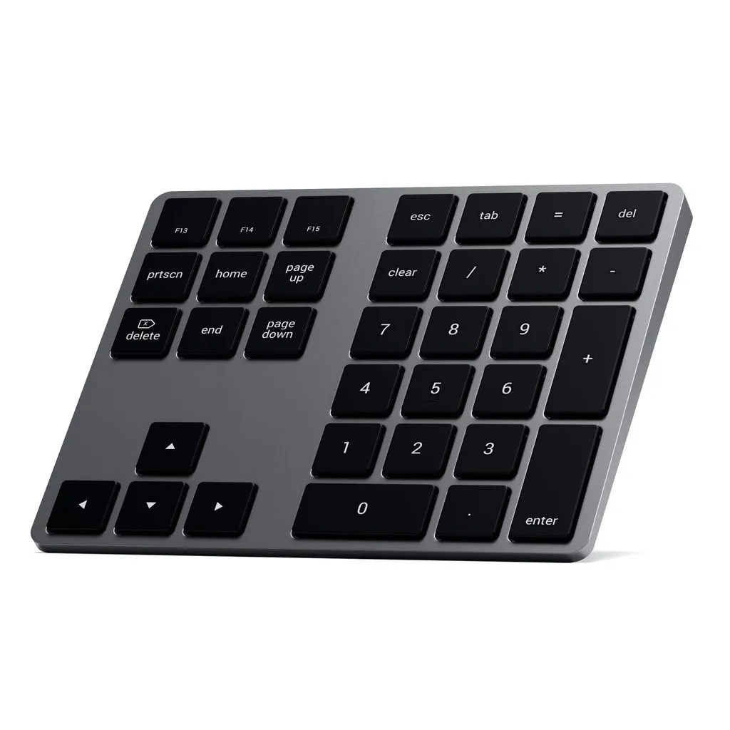 Беспроводной блок клавиатуры Satechi Aluminum Extended Keypad (серый)