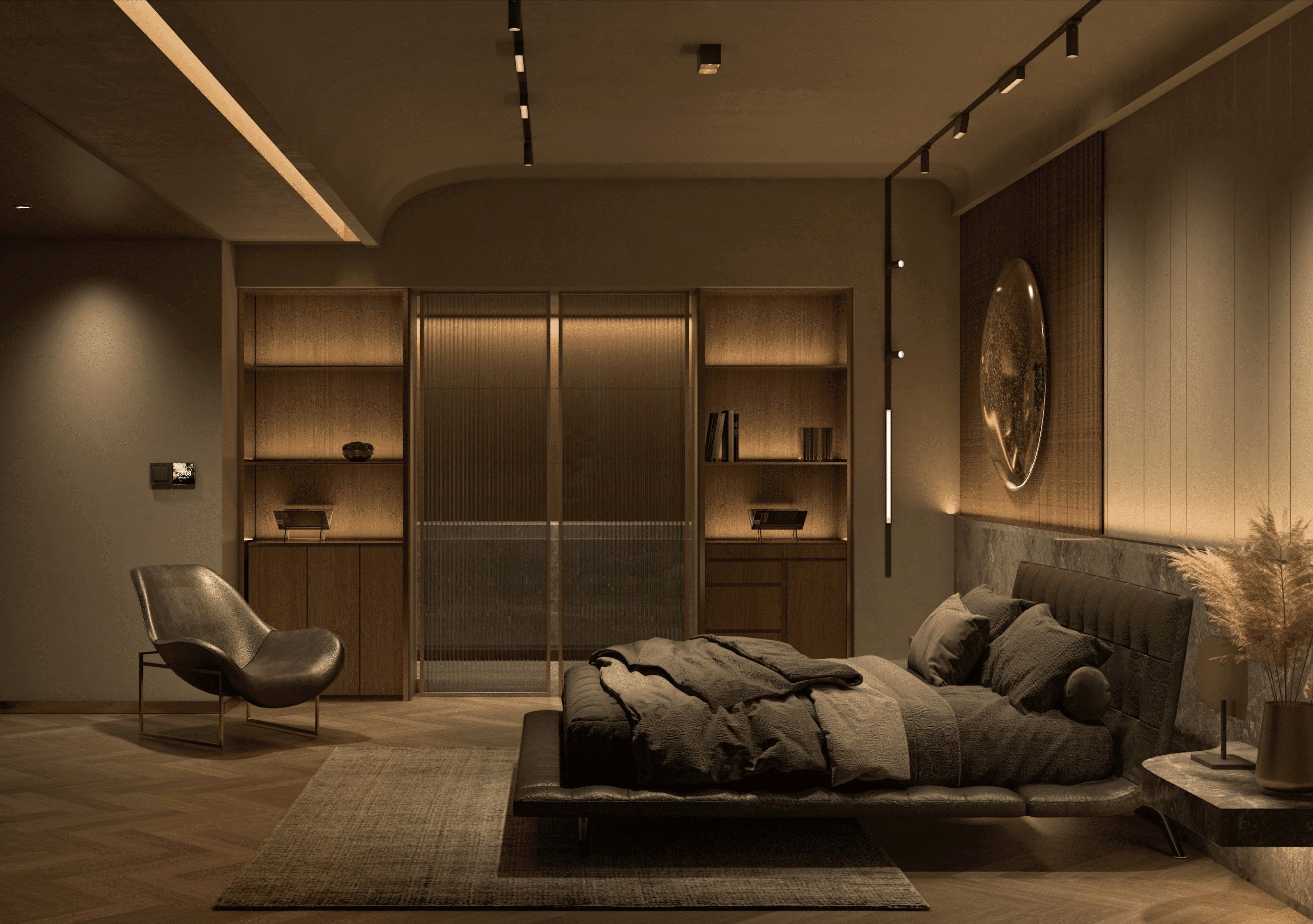 Магнитный шинотрек Yeelight Pro P20 Surface mounted magnetic track (ультратонкий, накладной, 150 см, черный)