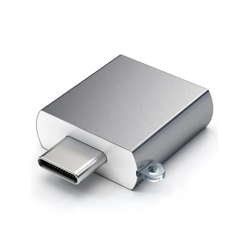 Адаптер Satechi Type-C USB Adapter (USB-C на USB-A, серый)