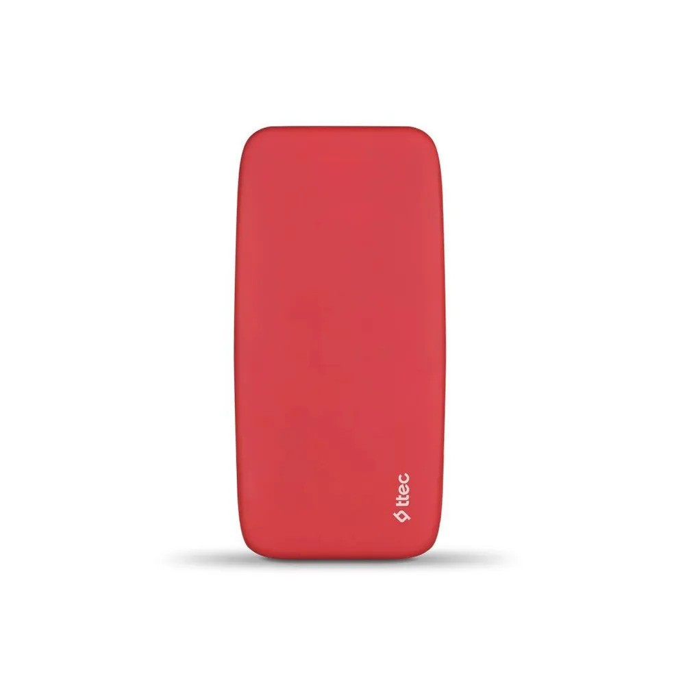 Внешний аккумулятор TTEC ChargeUp 10000 mAh (красный)