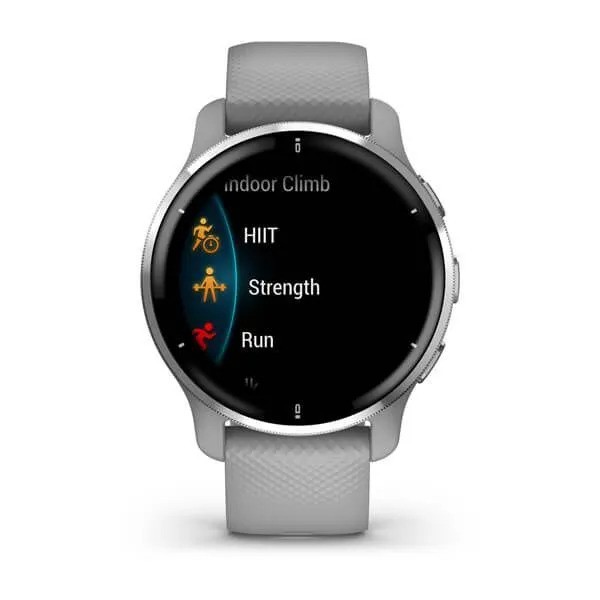 Умные часы Garmin Venu 2 Plus (серебристый)