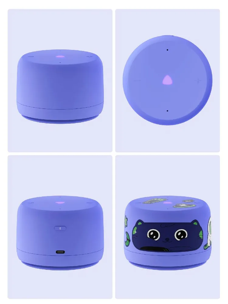 Умная колонка Яндекс Станция Лайт 2 (с Алисой, фиолетовый)