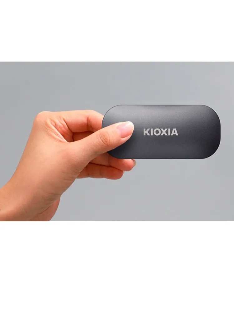 Внешний SSD накопитель KIOXIA Exceria Plus (1 ТБ, серый)