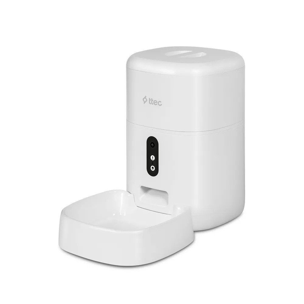 Автокормушка TTEC Foodi Pro Automatic Wi-Fi Smart Pet Feeder (белый)