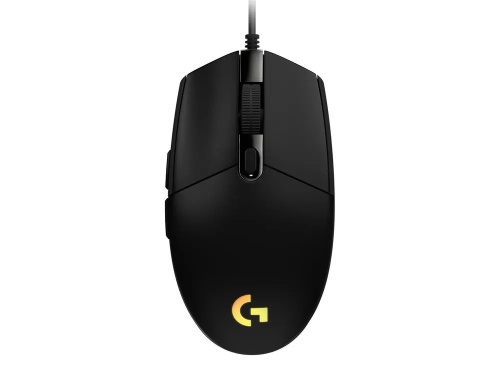 Мышь игровая проводная Logitech G203 (черный)