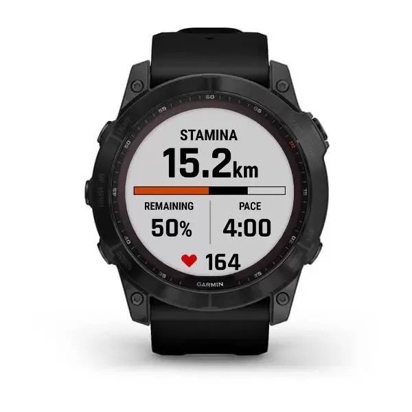 Спортивные часы Garmin Fenix 7X Sapphire Solar (черный)